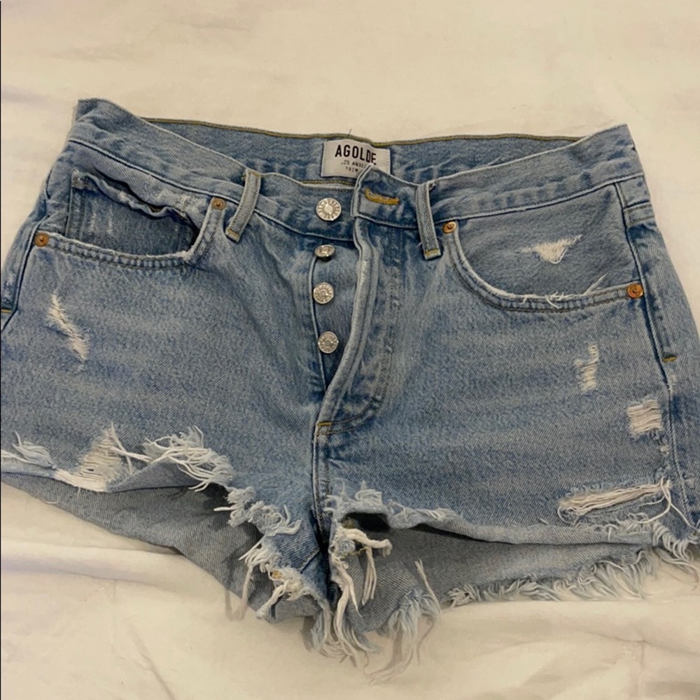 Agolde Parker jean shorts